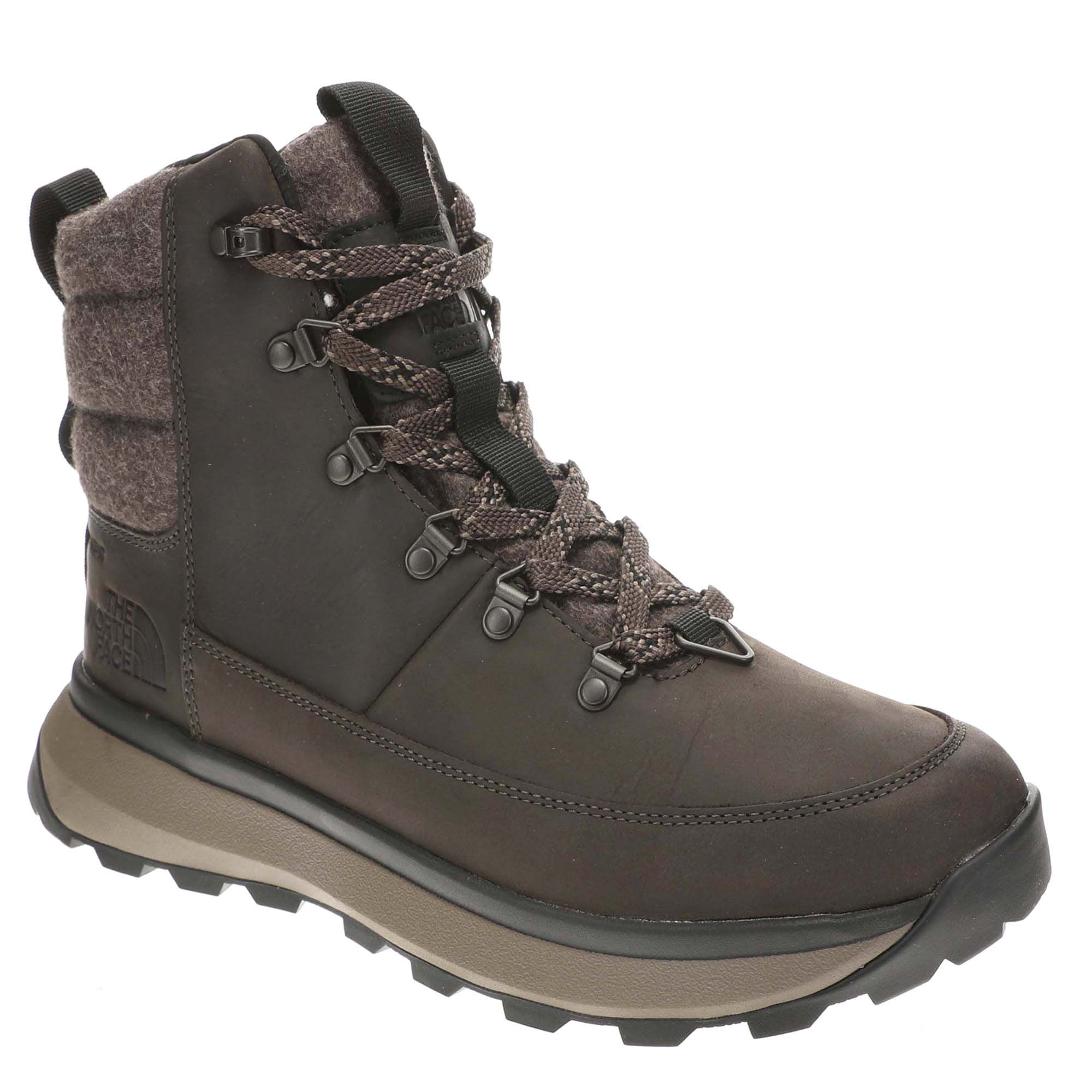 The North Face Men\'s Brown Leather Hiking Boots Work Size 12 slip on The North Face Men main image 4