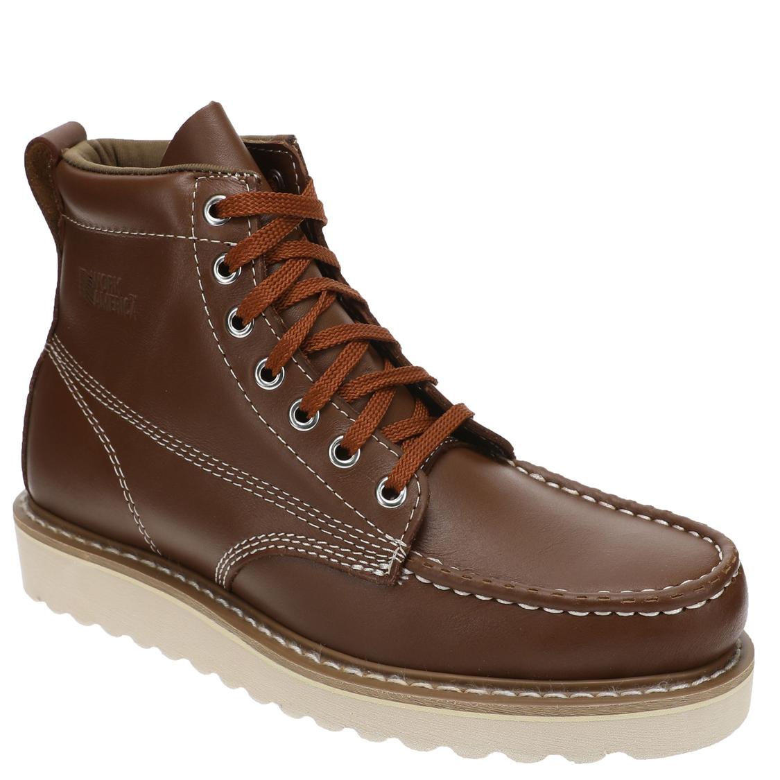 Work America Men's Crepe Wedged Sole 6