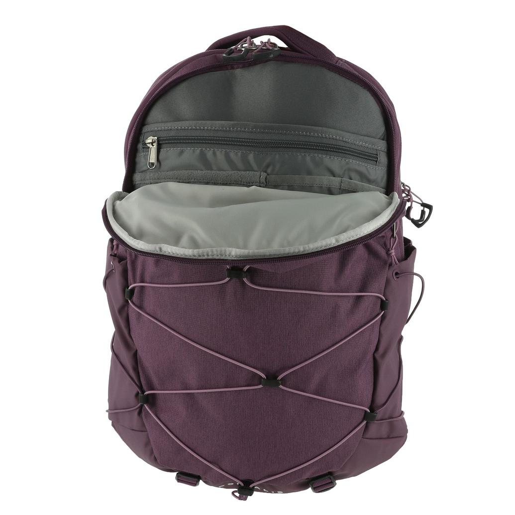 gray and purple north face backpack for women Women's Recon the Womens Recon excels as a daypack with its women Women's The North Face Surge