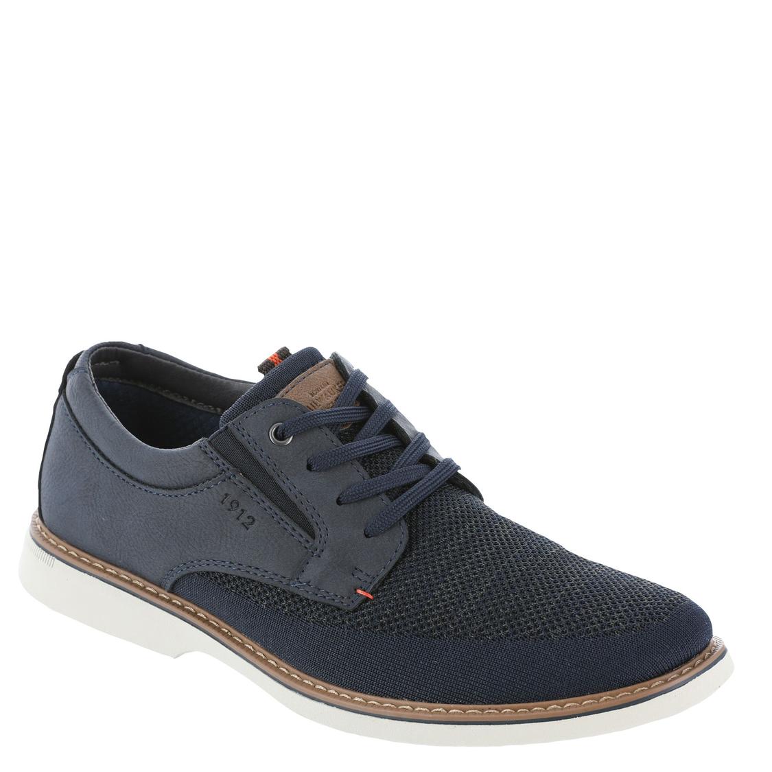 Nunn Bush Otto Knit Plain Toe Oxford (Men display picture 3
