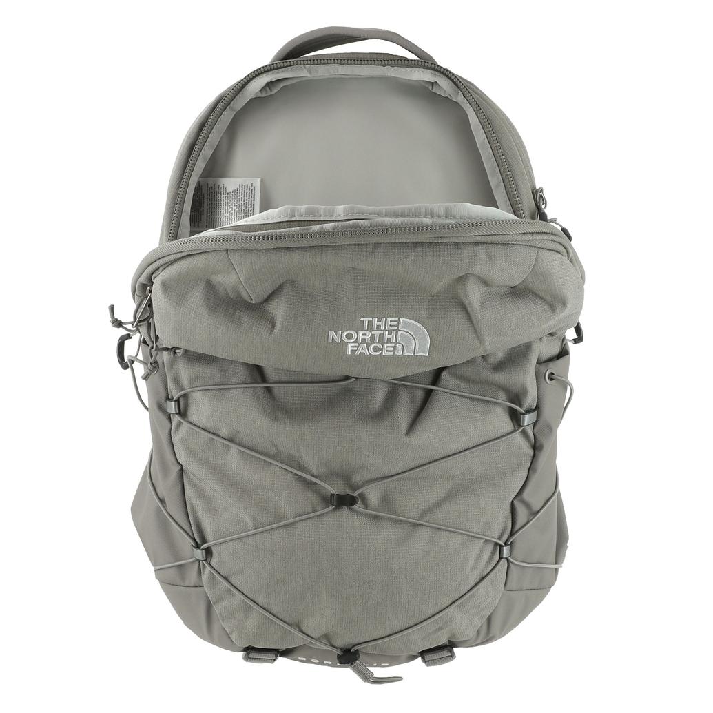 north face backpack light grey The Women's Borealis Commuter Laptop Backpack, TNF White Metallic Mlange/Mid Grey, One Size and the bottom compression feature helps keep your gear in place Grey Backpacks | The North