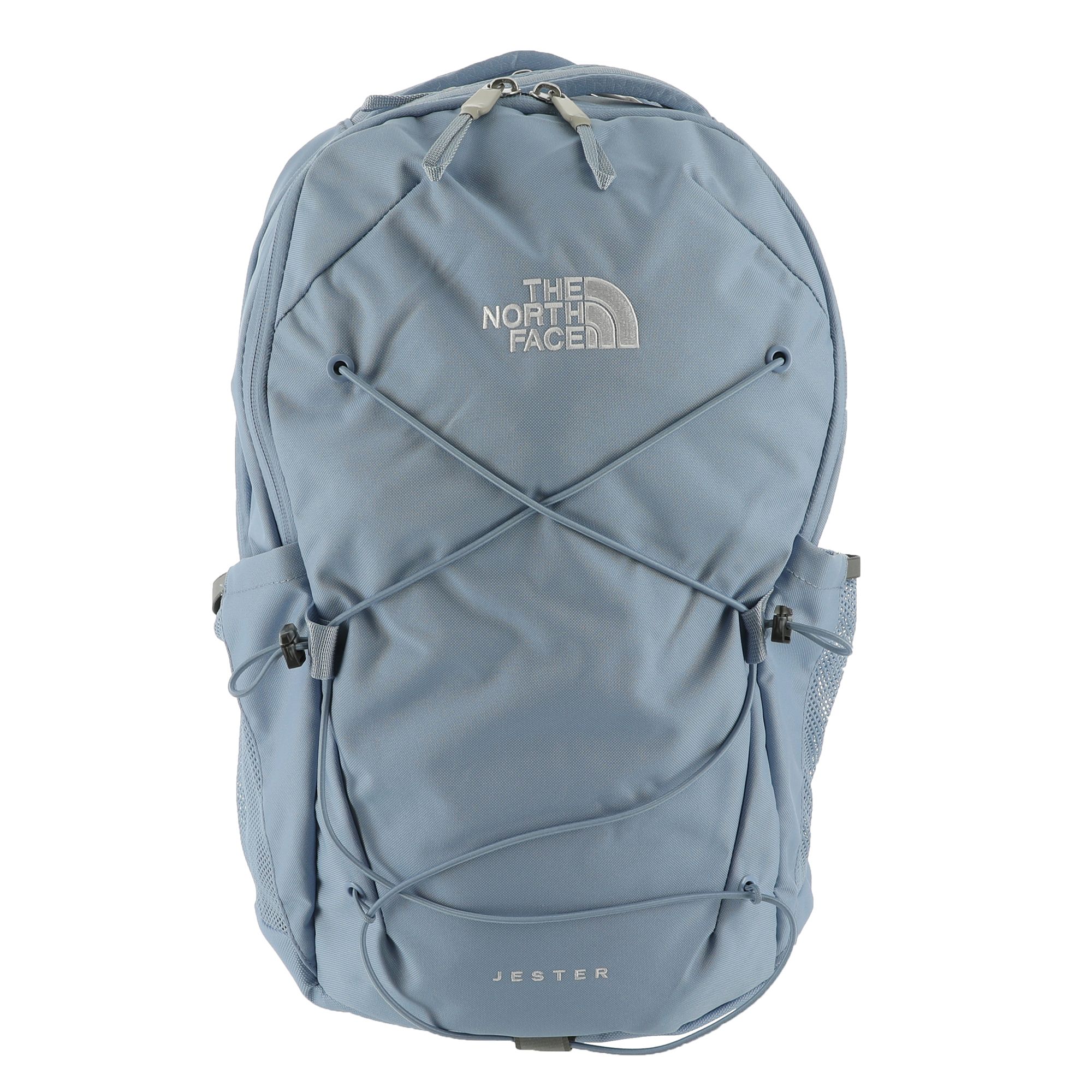 light blue north face backpack jester The Women's The North Face has updated their classic Womens Jester pack both aesthetically and functionally to meet the needs of the modern user The North Face Women's Jester