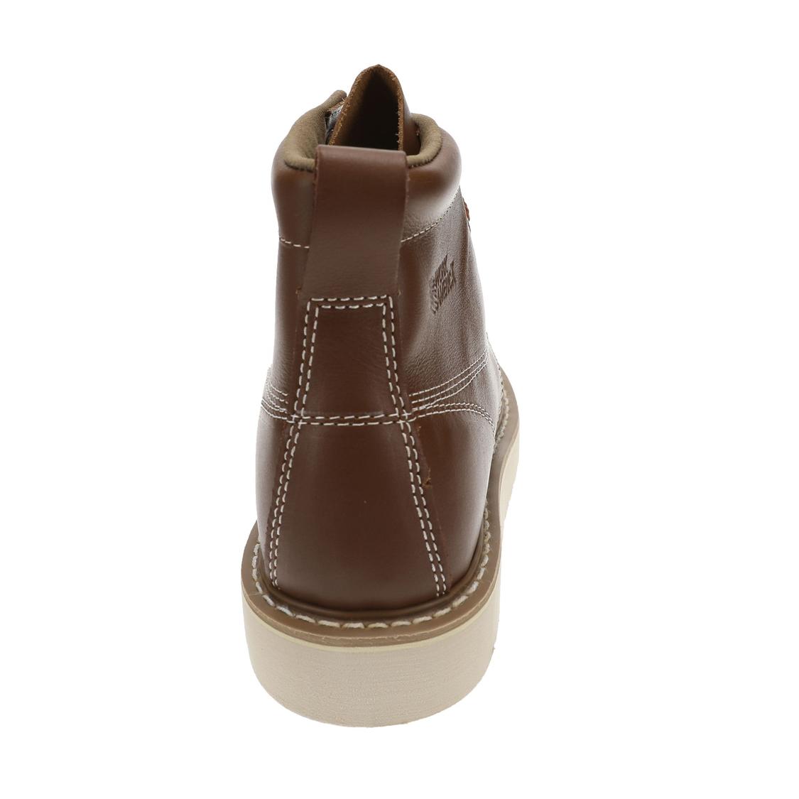 Work anerica crepe wedge sole leather boots 6 in h euc sz 12 D Amazon.com: Work America Men main image 3