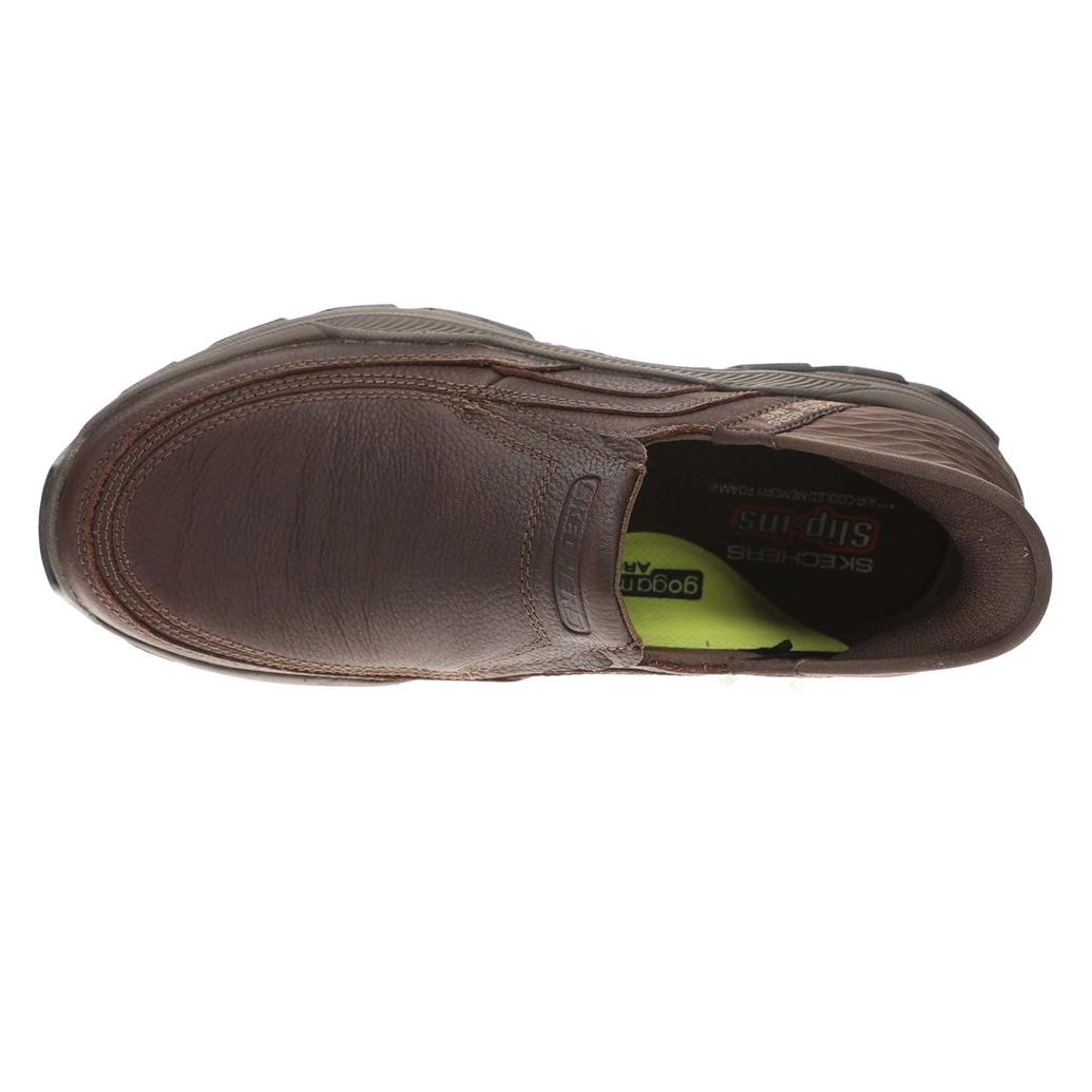 skechers dress shoes with memory foam Flexible Size 8 medium Brown A69 Size 9.5 Memory Foam Skechers Mens Suede