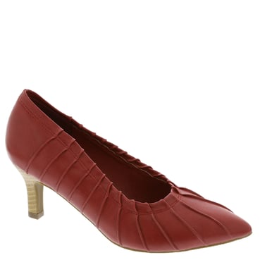 knee length dresses for ladies Massey Red Midi Dress main image 1