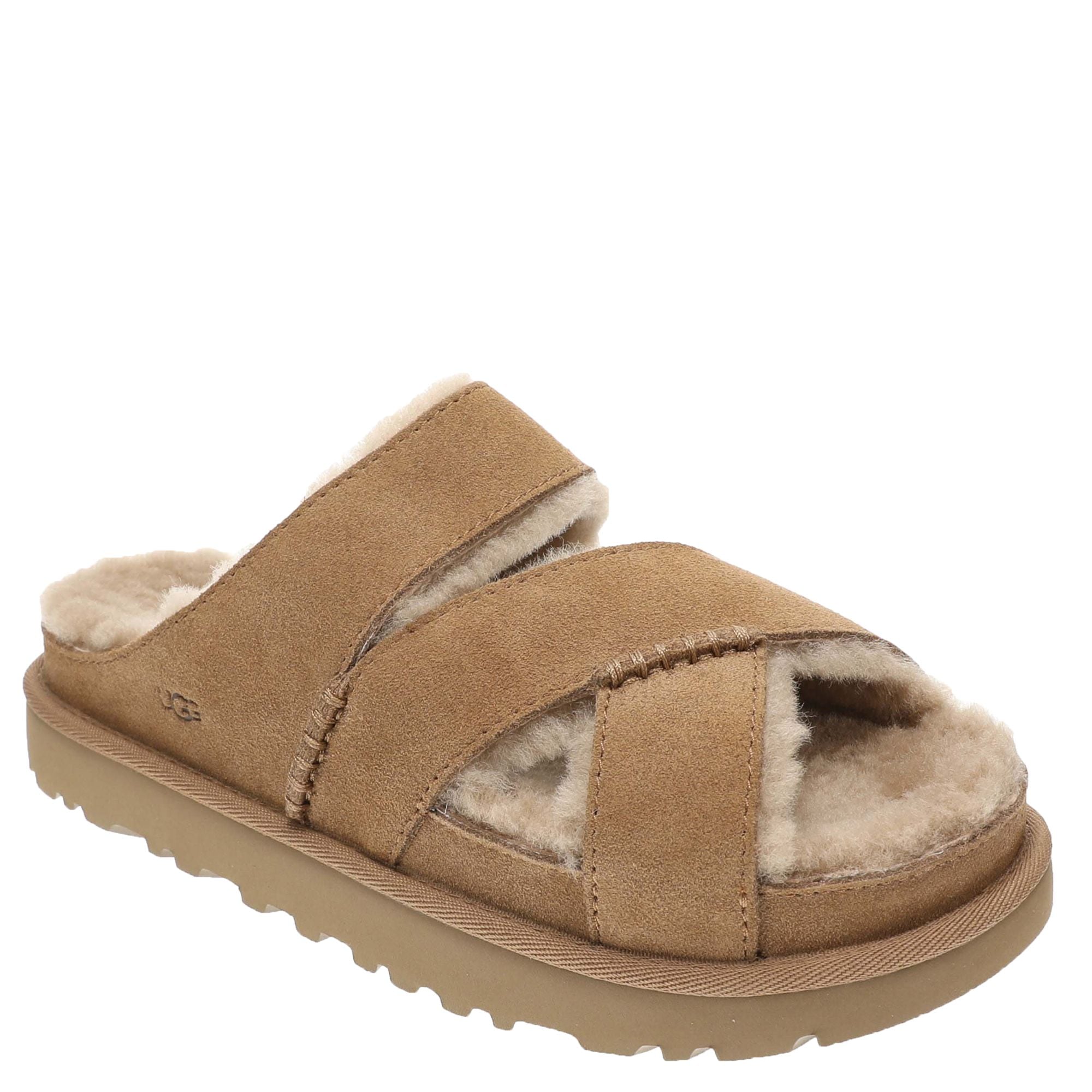 UGG® Greenport Cross Strap Slide (Women's) | Free shipping