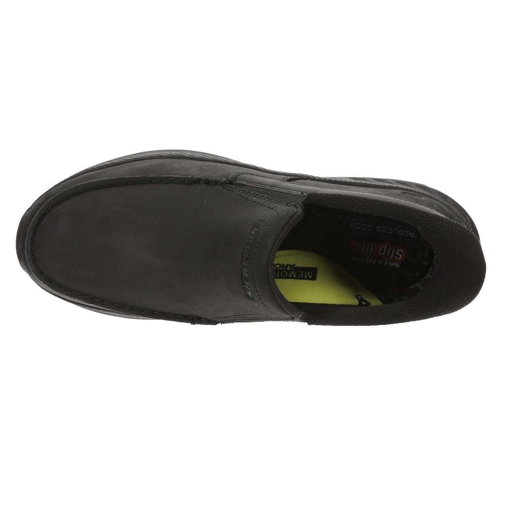 skechers dress shoes with memory foam Flexibles Shimmer Loafer Womens 6 Black Leather Pump The cushioned Skechers Memory Foam insole provides all Skechers Shoes Men Memory Foam
