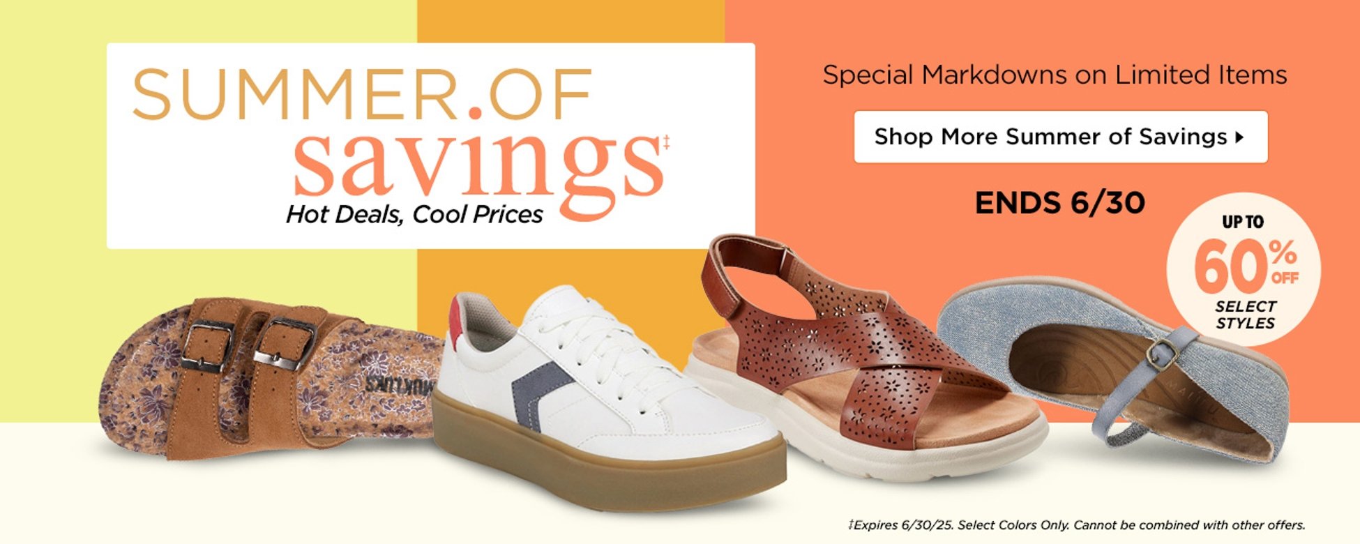 Shop the Summer of Savings Sale