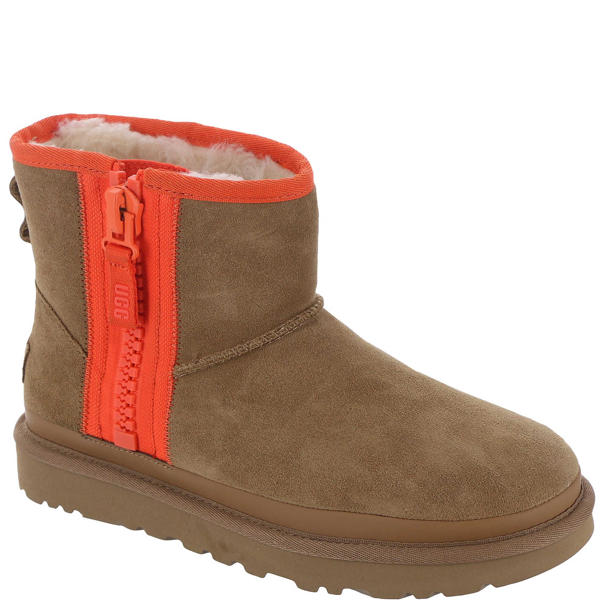 UGG® Classic Mini Zipper Tape Logo (Women's) | FREE Shipping