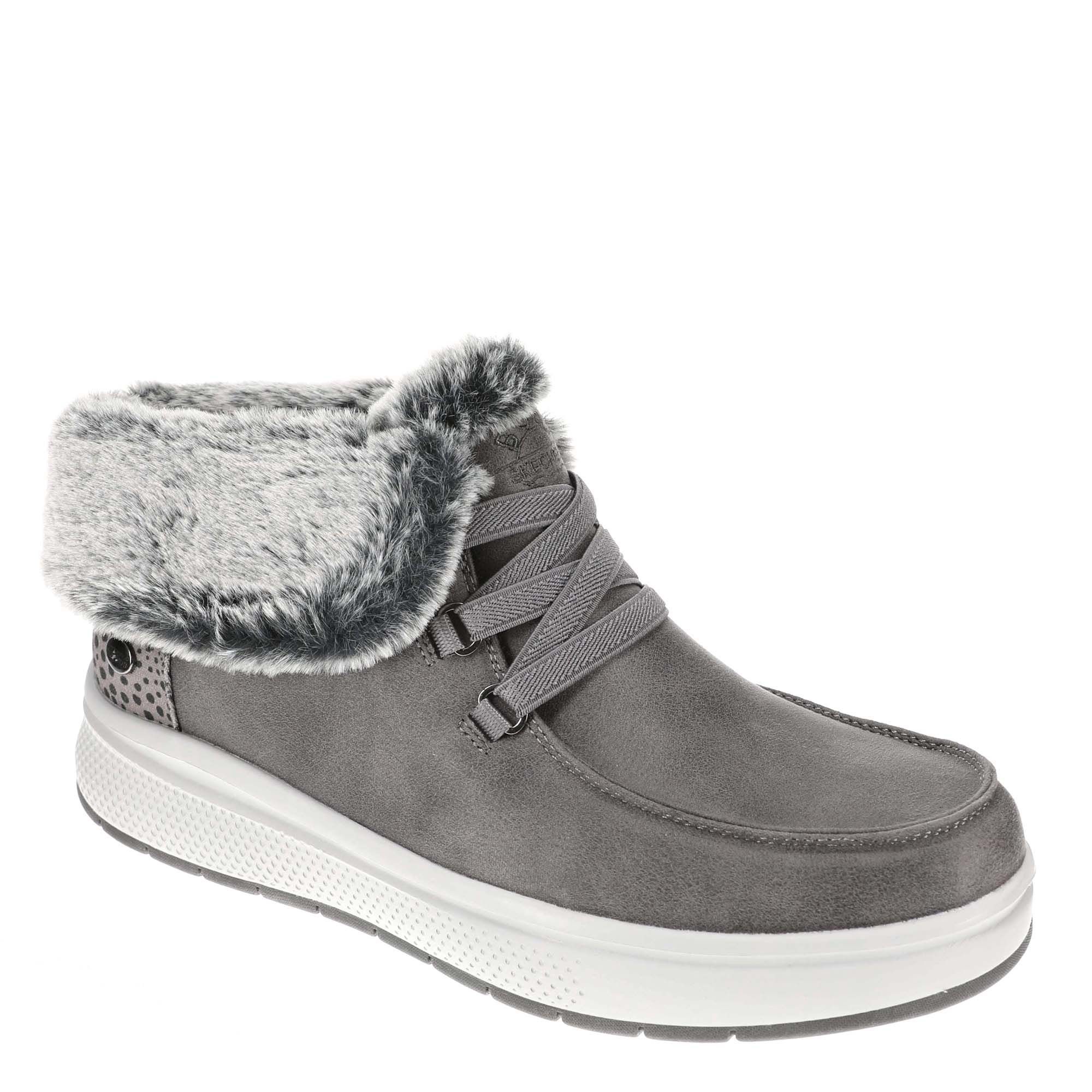 Skechers Bobs Skip Cute Wave-Fur Fancies (Women's) | Free shipping