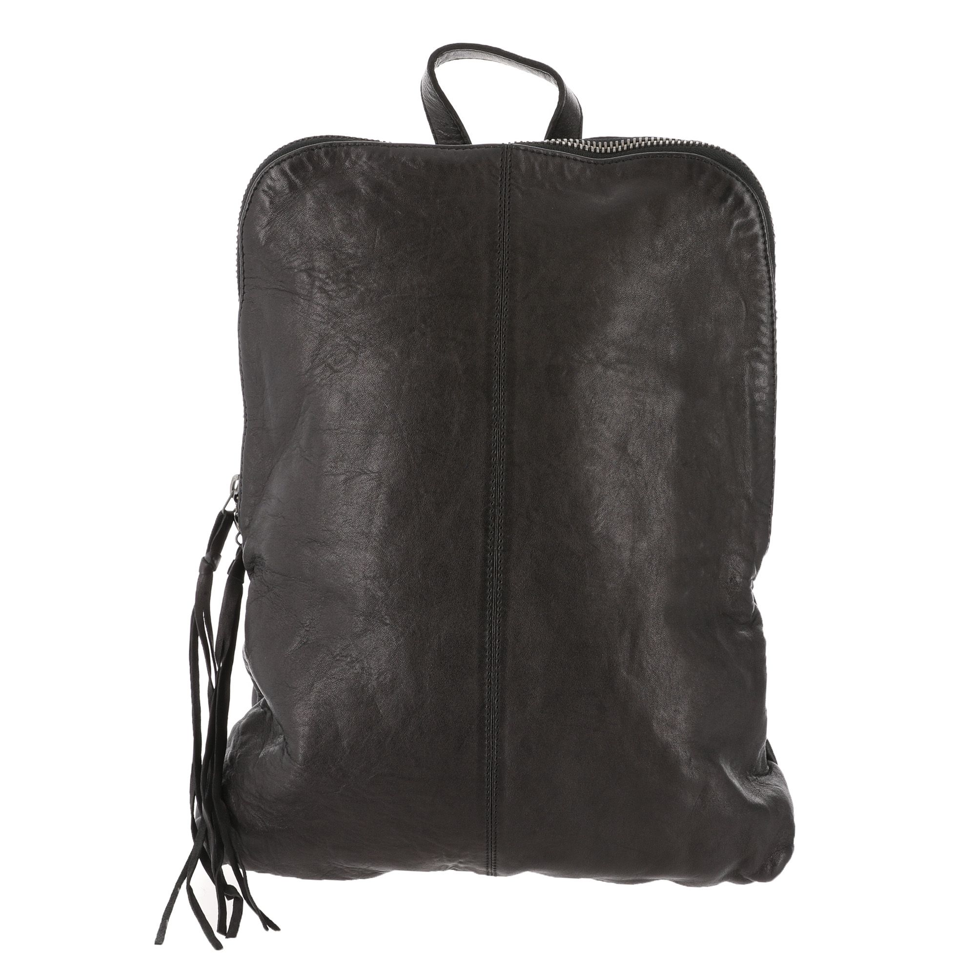 Free People We The Free Trailblazer Leather Backpack The Trailblazer Bushcraft Waxed Canvas Backpack In Khaki  main image 3