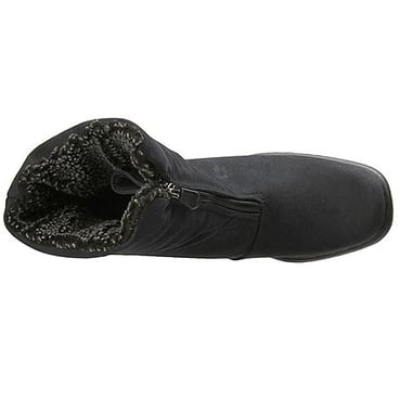 Toe Warmers Women's Trek Waterproof Boots - Black, US 7.5 4E, Winter Outdoor Boots