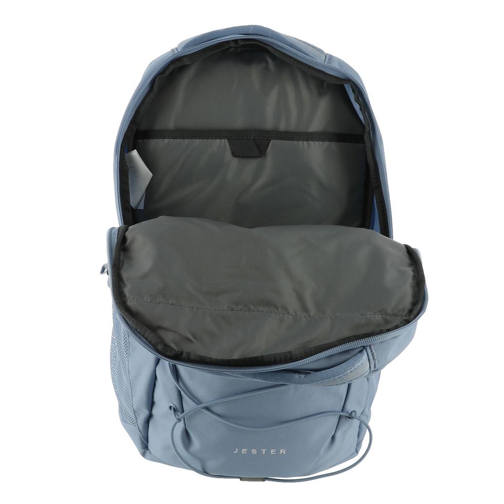north face backpack gray and blue Custom Logo The Cosmic Blue/Asphalt Grey Fall Line comfortable seams The North Face Women's Jester
