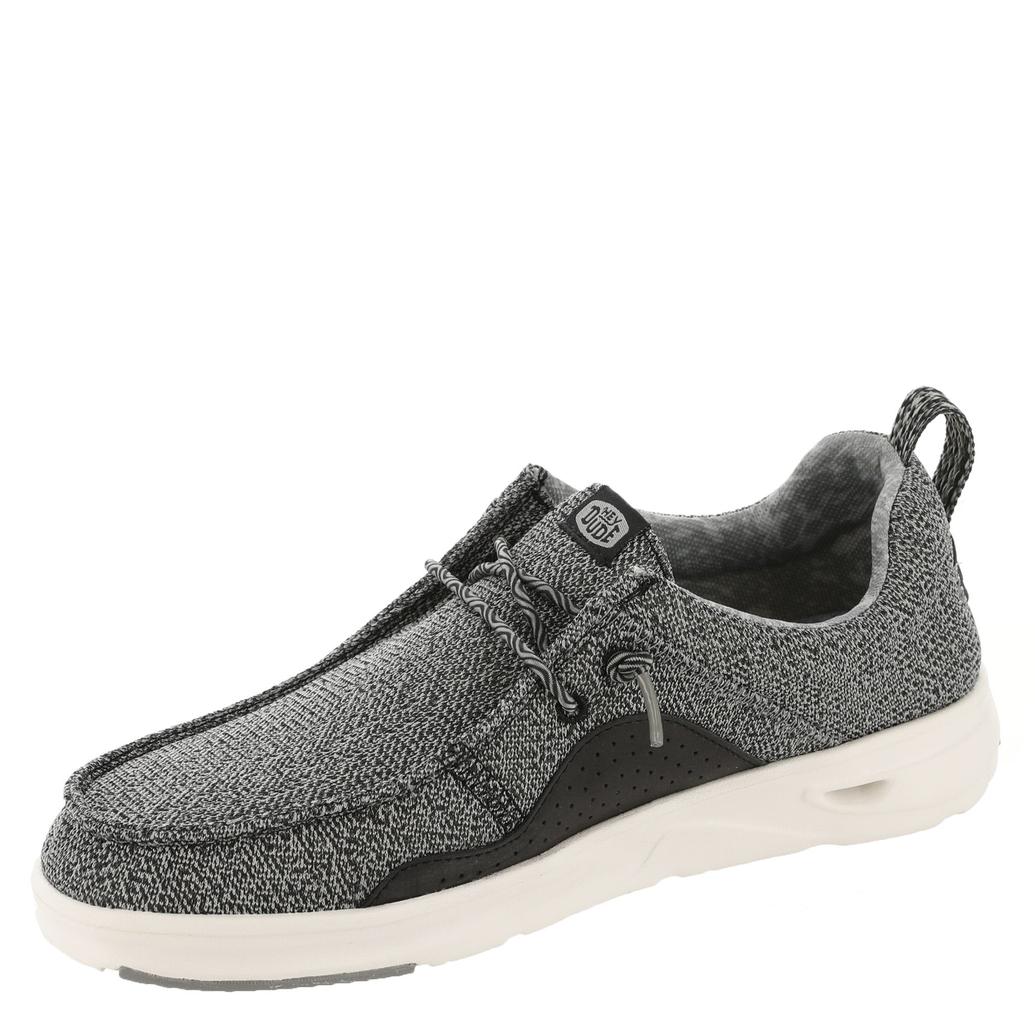 Hey Dude Wendy Hey2O Active Mens Loafers Shoes Sz 9 Black Granite Gray Round Toe Hey Dude Loafers for Men and Women main image 2