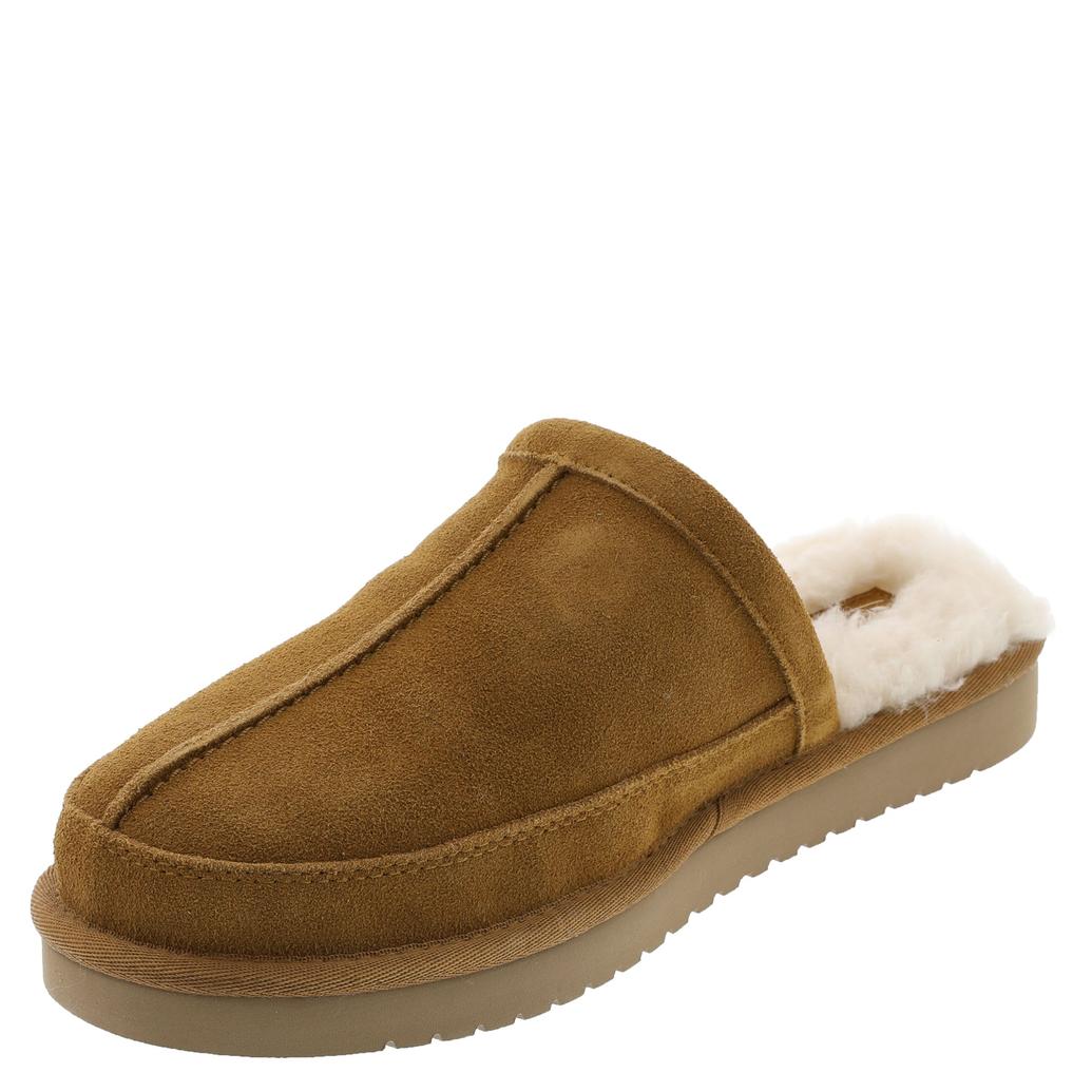 Koolaburra by UGG Bordon Men\'s Slippers chestnut suede size 10 tan slip on Koolaburra by UGG Bordon Slipper Clogs Men main image 4