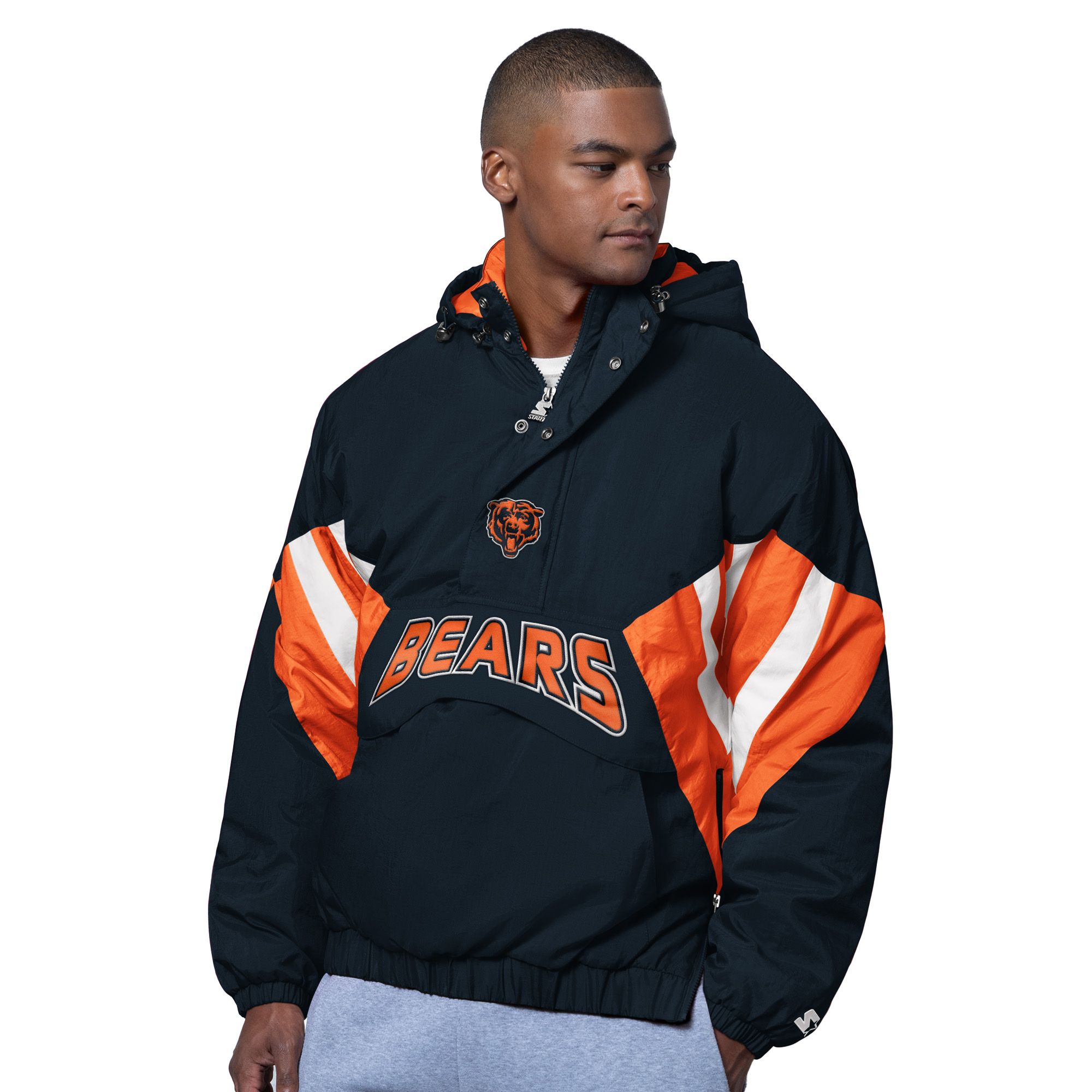 Starter NFL The Line Up Polyfilled Half-Zip Pullover | Free