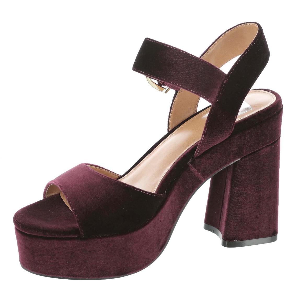 Wayward Burgundy Platform Sandals Best Burgundy Platform Shoes