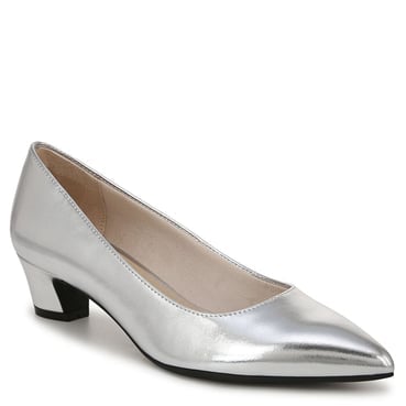 lifestride silver dress shoes LifeStride Women's Charnelle Sandal Silver Metallic 5.5 M